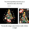 30x45cm Christmas Static Wall Stickers Glass Window Christmas Decoration Poster, Style: SDJ2308