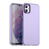 For Samsung Galaxy A05 Candy PC Hybrid TPU Shockproof Phone Case(Purple)