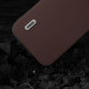 For iPhone 14 Plus ABEEL Genuine Leather Xiaoya Series Phone Case(Coffee)