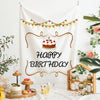 GT282 Birthday Background Cloth Party Scene Arranges Children Photos, Size: 150x200cm Velvet Cloth(6)