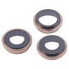 iPhone 16 Pro Max Camera Lens Cover (Gold, 3 Pack)