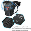 MOTOCENTRIC 11-MC-0105 Motorcycle Riding Leg Bag Waist Bag(Blue)