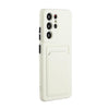For Samsung Galaxy S25 Ultra 5G Card Slot Design Shockproof TPU Phone Case(White)