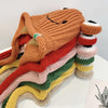 Children Cartoon Frog Woolen Hat Warm Knitted Hat Bomber Hat, Size: For 1-3 Years Old(Beige)