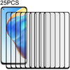 For Xiaomi Mi 10T Pro 25 PCS Full Glue Full Screen Tempered Glass Film