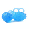 2 PCS TPR Grip Ball Rehabilitation Hemiplegia Stroke Massage Finger Ball, Specification: Two Finger