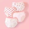 Soft And Comfortable Children Underwear High Stretch Cotton Girls Briefs, Size: M(Striped Pineapple)