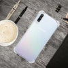 For Galaxy A70 Four-Corner Anti-Drop Ultra-Thin Transparent TPU Phone Case(Transparent)