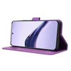 For Realme 13+ 5G Global Diamond Texture Leather Phone Case(Purple)