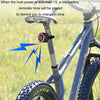 Bicycle Smart Taillight Anti-theft Alarm Brake Warning Light, Model: WL03C Remote Control
