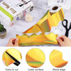7.6cm x 10m Fan-Shaped Laser Gold Border Paper Bulletin Board Border Decoration