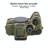 For Sony ILCE7RM5 / A7R5 Litchi Texture Soft Silicone Protective Case(Camouflage)