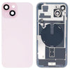 iPhone 15 Plus Pink Glass Back Cover with Wireless Charging