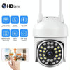 1080P PTZ Security Camera, 28 LEDs, Two-Way Audio, 360° View