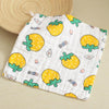 5 PCS Six-Layer Gauze Cotton Baby Square Handkerchief Saliva Towel Styles Random Delivery, Size:25x25cm