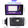 Universal 9 Inch 8 Core CarPlay Android Navigation Car Center Control All-In-One Monitor, Memory: 2+32G(Standard+AHD Camera)