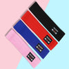 2PCS BOER Polyester + Latex Silk Anti-skid Elastic Fitness Resistance Ring Yoga Stretch Belt