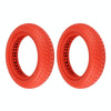 8.5 Inch Shock-absorbing Semi-solid Honeycomb Tire for Xiaomi M365 Electric Scooter(Red)