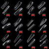 2 Boxes Nail Crystal Rapid Light Therapy Extension Nail Model, Shape: 120 PCS 12