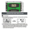 10A 12V/24V Solar Charge And Discharge Controller Dual USB Port LCD Solar Cells Panel Charge Regulator