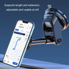 Car Magnetic Adjustable Suction Cup Retractable Mobile Phone Holder(Q33)
