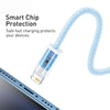 Baseus CALD000503 Dynamic Series 2.4A USB to 8 Pin Fast Charging Data Cable, Cable Length:2m(Blue)
