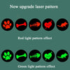 Rechargeable Red Light Cat Toy Flashlight - 5 Patterns, USB