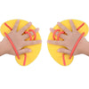 Swimming Webbed Adult Children Freestyle Stroke Swimming Equipment, Size:M(Yellow)