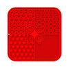 Silicone Lick Mat - Red - Slow Feeder for Cats & Dogs