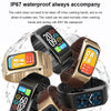 A8 1.98 inch 2 in 1 Bluetooth Earphone Steel Strap Smart Watch, Support ECG / NFC(Black)