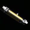 R7S 220V 13W 118mm COB LED Bulb Glass Tube Replacement Halogen Lamp Spot Light(6000K White Light)