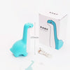 Dinosaur Night Light USB Rechargeable Sleeping Companion Ambient Warm Light(Blue)