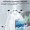 TSHM0 Mini Angel Atomizing Humidifier with Colorful Night Lights, Water Tank Capacity: 230mL (Silver)