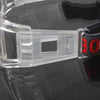 Wrap Goggles Sports Glasses Eyewear for Basketball / Soccer Game (Transparent)