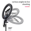 JMARY FM-14R Photography Light 14-inch Live Streaming Ring Light Photography LED Fill Light(US Plug)