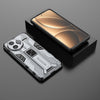 For Redmi K80 Pro Supersonic PC + TPU Holder Phone Case(Grey)