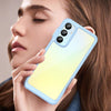 For Samsung Galaxy A26 5G Colorful Series Acrylic Hybrid TPU Phone Case(Blue)
