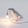 E12 LED Lucky Bird Wall Lamp Table Lamp For Bedroom, Style:Standing Table Lamp, Plug:EU Plug(White)