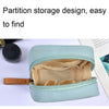 Multifunctional Waterproof Portable Sanitary Storage Bags Mini Cosmetic Bag(Pink)