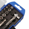 23 PCS / Set Sleeve Batch Quick Wrench Ratchet Screwdriver(7005)