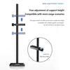 COOLMOON GH260 Desktop Computer Vertical Mounted Graphics Card Protection Shelf Metal Rod Magnetic Support Bracket, Color: GH260 Black