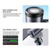 Baseus PrimeTrip Series 2 in 1 Set Dual Color Bike Light Bicycle Phone Holder(Black)