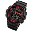 SKMEI 1243 Men Sports Watch Outdoor Waterproof Digital Watch(Red)