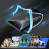 4G+32G UK Plug R69PLUS Allwinner H728 Octa-Core ARM Cortex A55 Android 14 Network Box Player