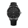YAZOLE 512 Casual Quartz Men Watch(Black Shell Black Tray Black Belt)