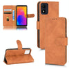 For Alcatel 1B 2022 Skin Feel Magnetic Flip Leather Phone Case(Brown)