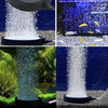 2x 10cm Aquarium Air Stone Disc | Fish Tank Oxygen Diffuser | 4mm Tubing