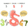 40cm Number Plush Doll Toys Soft Pillow For Kids Children(Number 7)