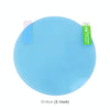Car Round PET Rearview Mirror Protective Window Clear Anti-fog Waterproof Rain Shield Film, Diameter: 8cm