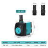 EB-305 25W Aquarium Submersible Water Pump Fountain Filter Fish Pond,EU Plug